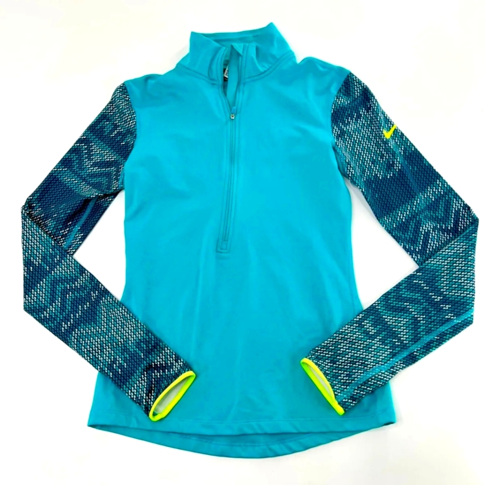 Womens size Small 1/2 Zip Nike Fleece Dri-Fit Pullover